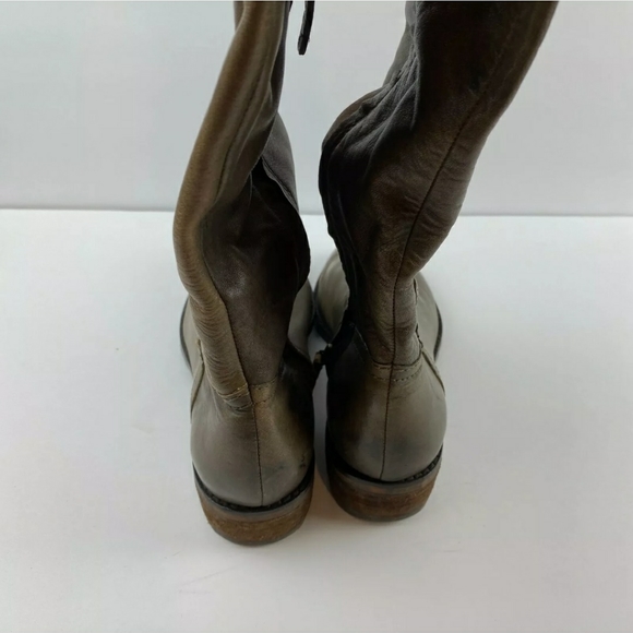 Sam Edelman Pierce olive green knee high boots. Leather - Picture 6 of 9
